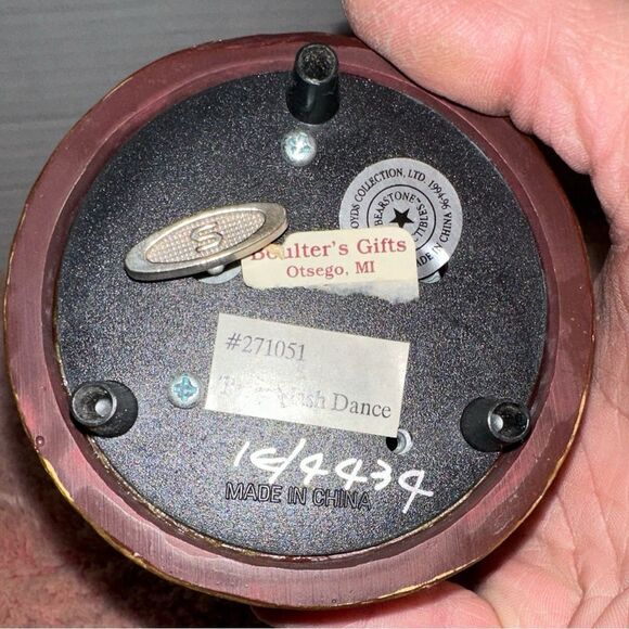 Caffeinata Speedy P. Faeriebean Boyds Coffee Fairy Music Box Flash Dance #271051 - Picture 5 of 5